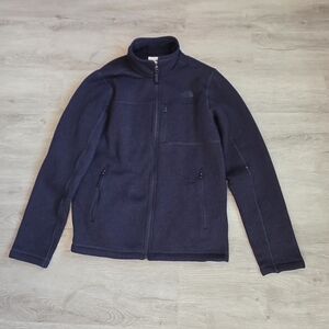 The North Face Men's Sweater Fleece Blue Jacket Size Small